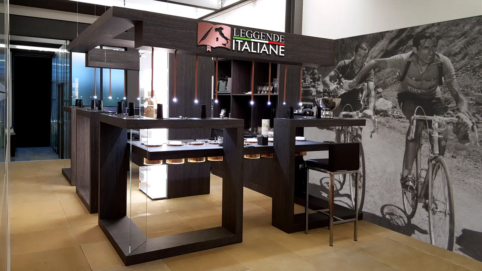 Leggende Italiane show-cooking corner